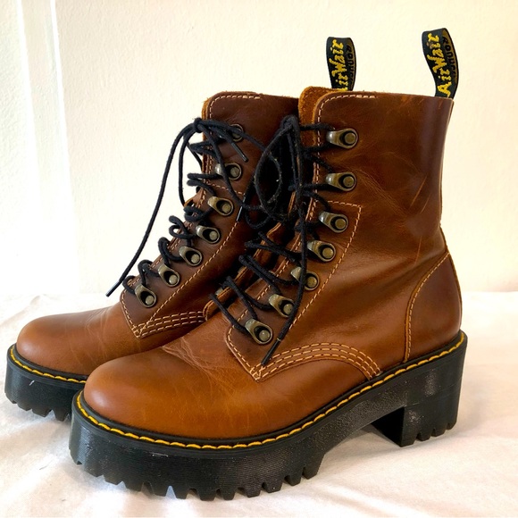 Dr. Martens Shoes Dr Martens Leona Butterscotch Vintage Smooth